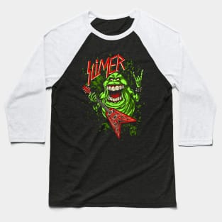 SLIMER THRASHIN' MAD Baseball T-Shirt